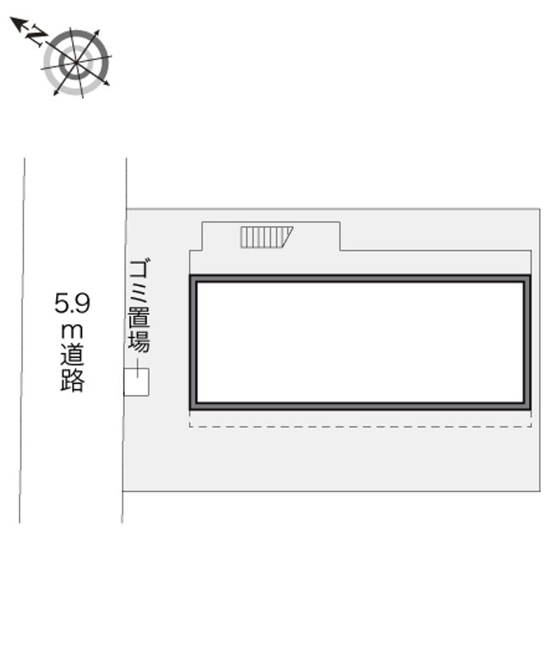 レオパレスウィンディア 配置図