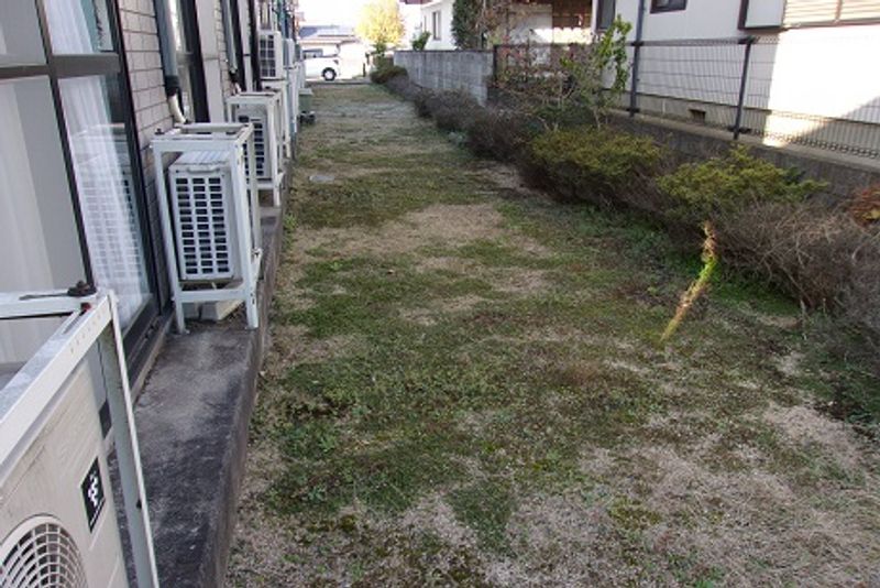 レオパレスクレール 庭