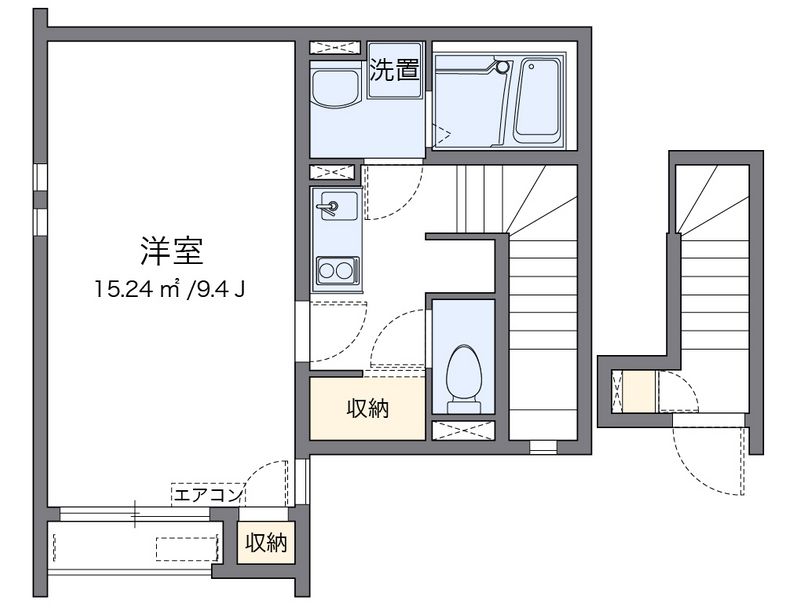 クレイノグリーンパーク 間取図
