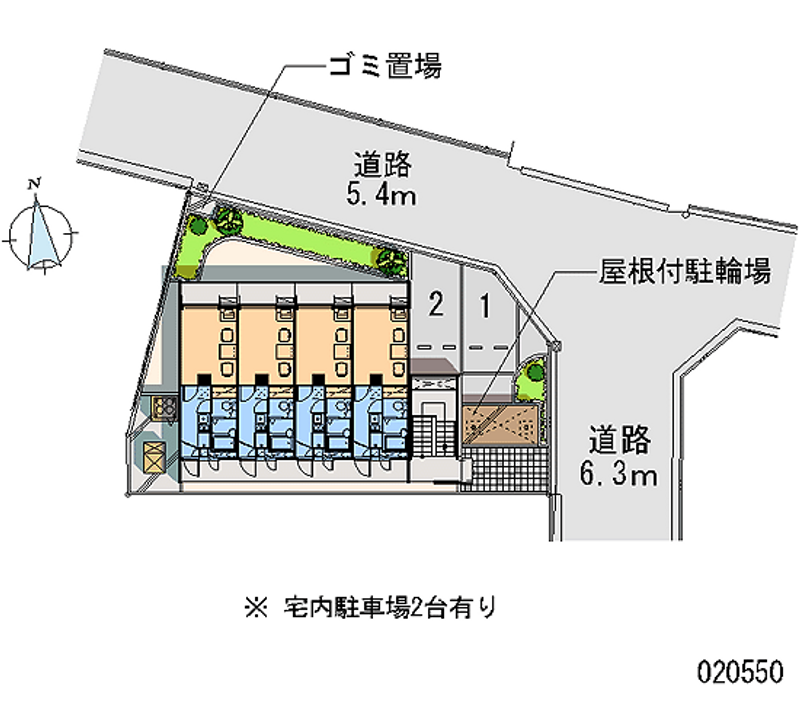 区画図