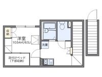 レオパレスベルハイツ 間取り図