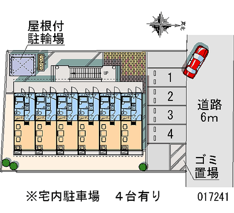 17241 Monthly parking lot