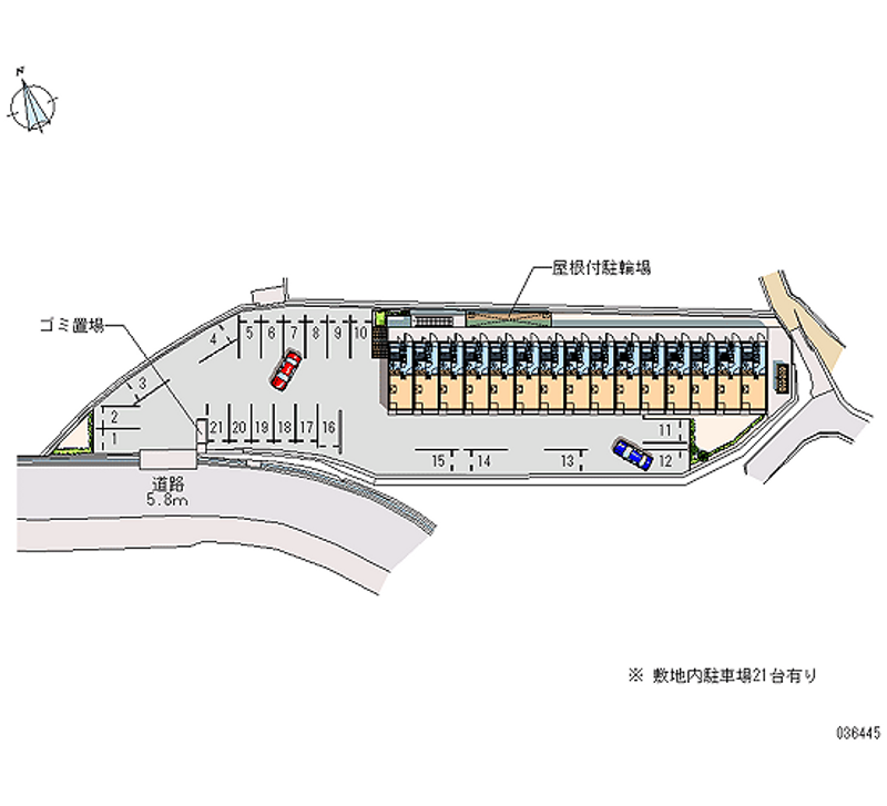 36445月租停车场