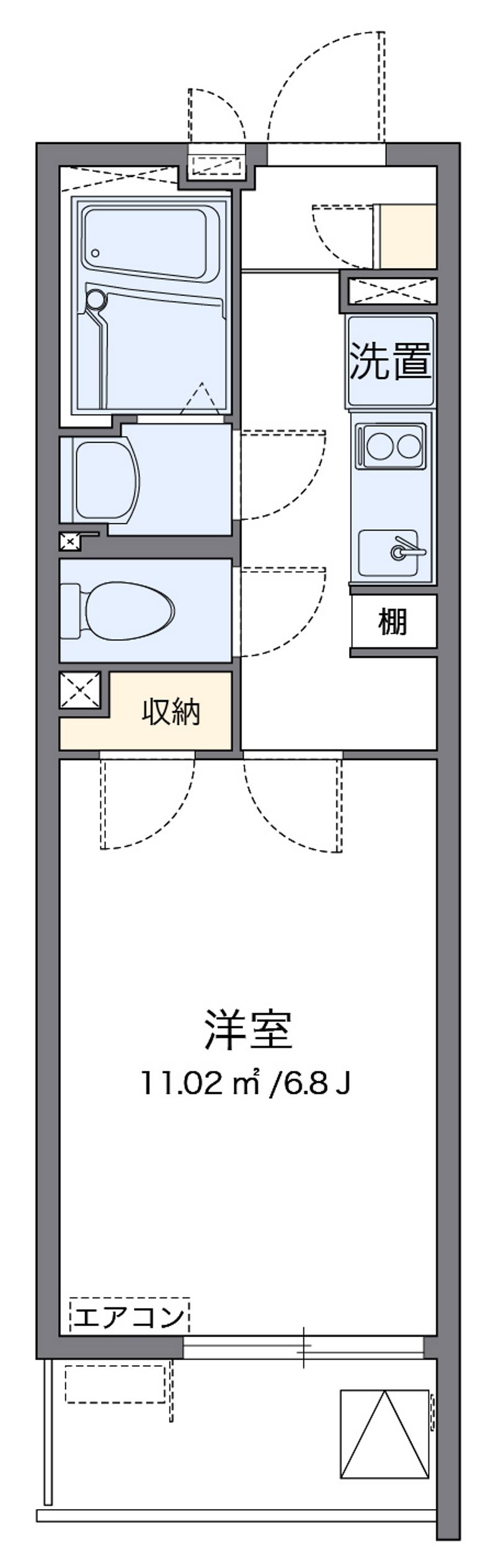 クレイノアリエッタ 間取り