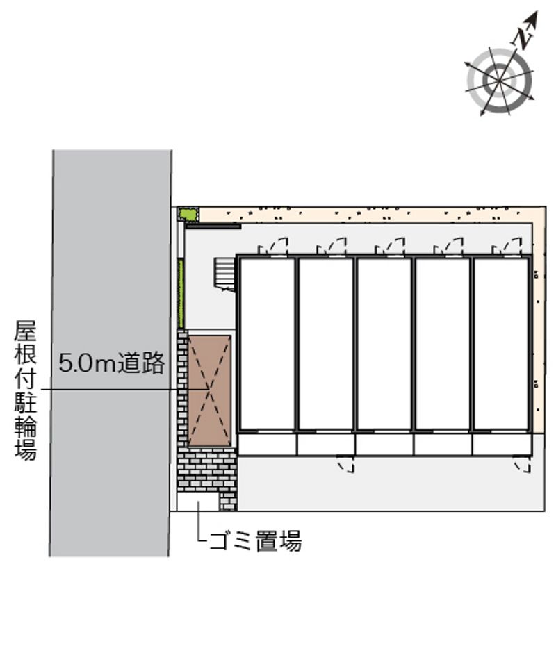 クレイノのぞみⅢ 配置図