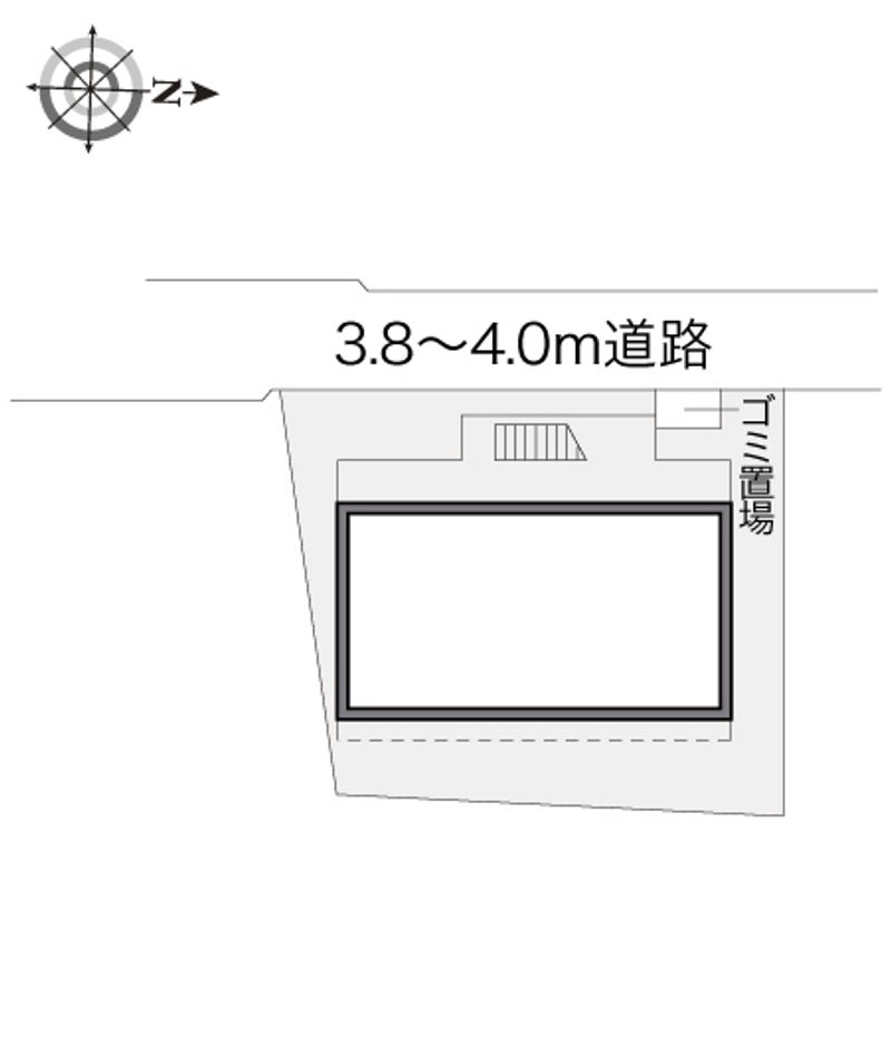 レオパレスＳ 配置図