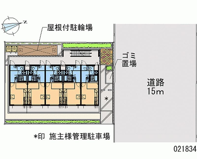 レオパレスチェリーロード 区画図