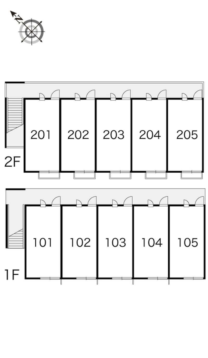 レオパレスしょうたの家 間取配置図