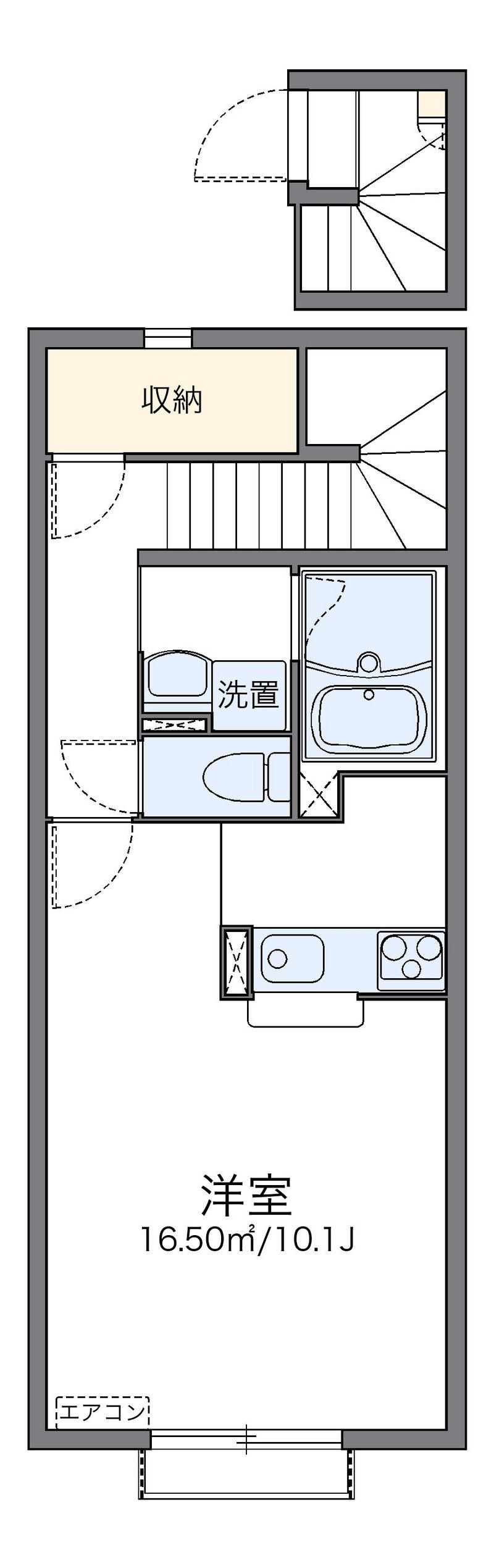 レオネクスト桜ツインＢ 間取図