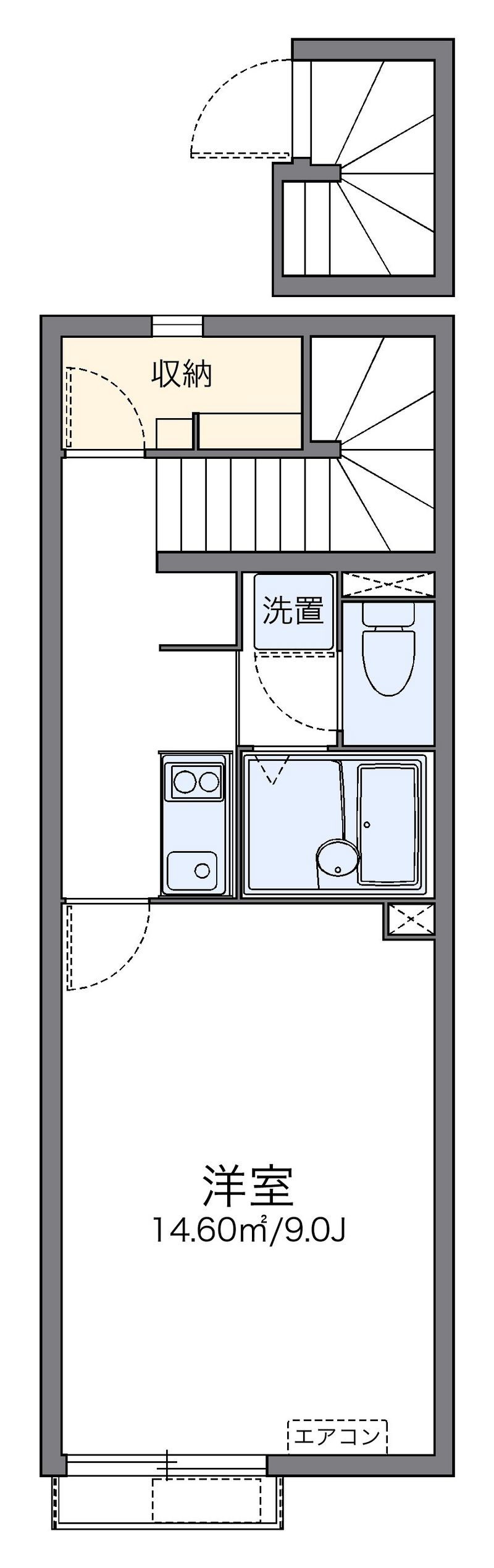 レオネクストエルーセラハイツ 間取図