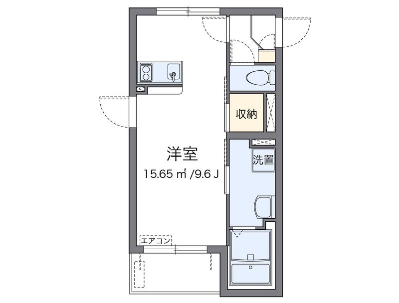 クレイノサンサーラ２ 間取図