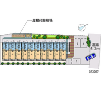 23057 Monthly parking lot