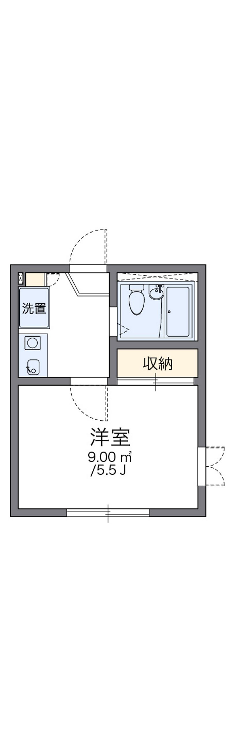 レオパレスデルニエ 間取り