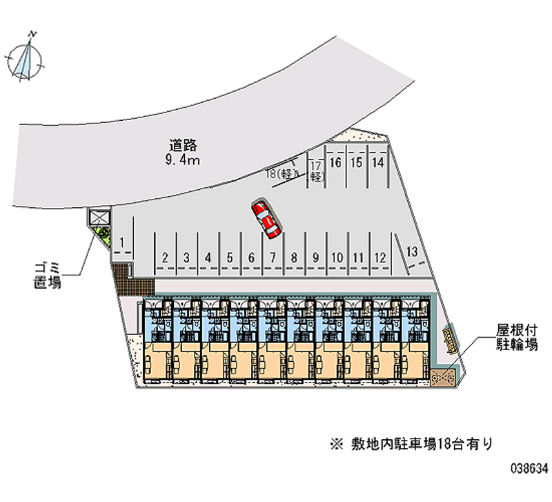 38634 bãi đậu xe hàng tháng