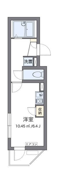 クレイノ根岸　セレッソ 間取り図