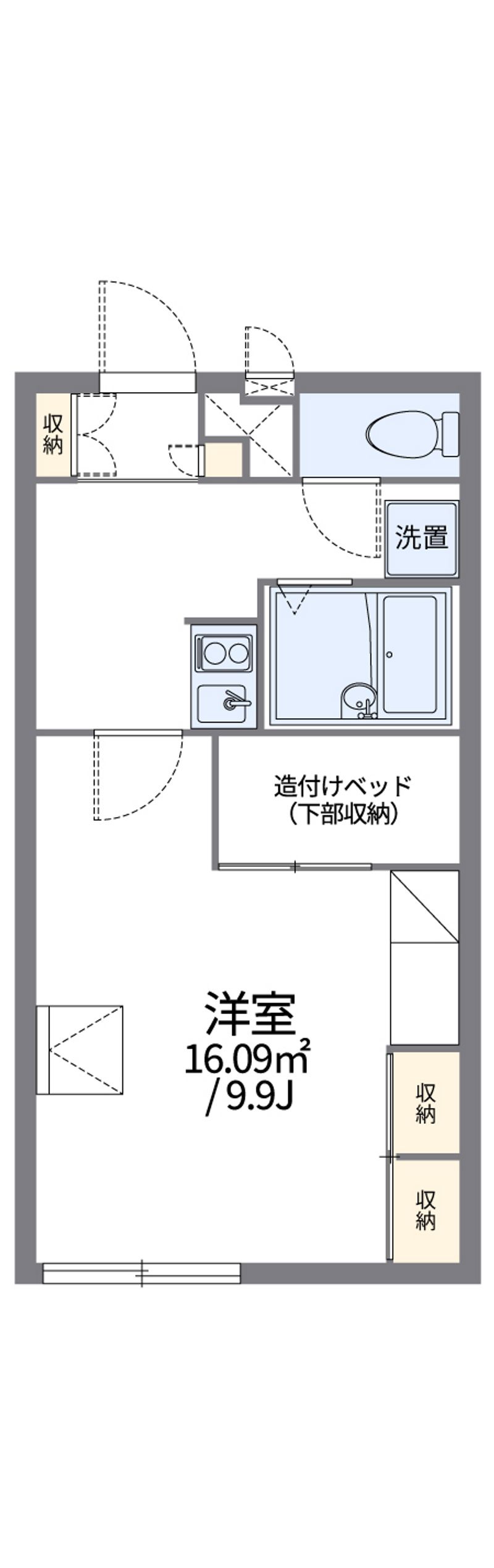 レオパレス香峯 間取図