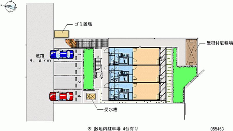 レオネクストアルストロメリア 月極駐車場