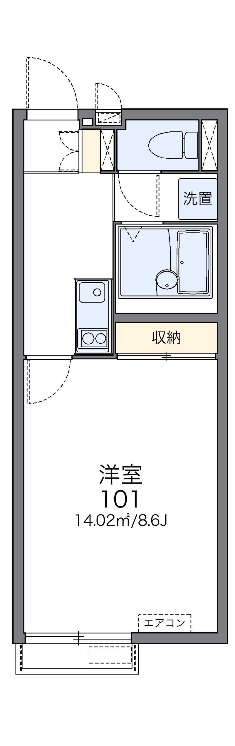 レオネクストメゾンボナール 間取図