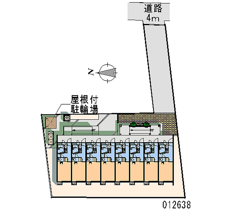 レオパレス中浦和 区画図