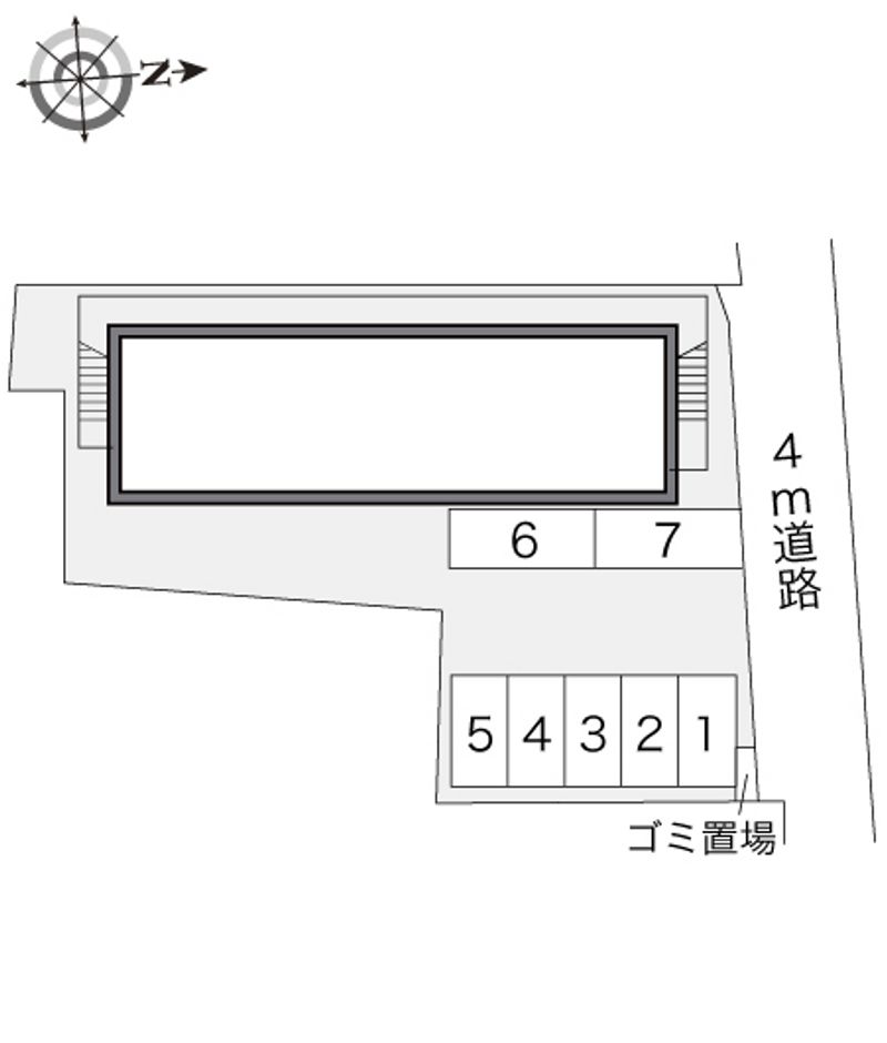 レオパレスＡｄｍｉｒａｔｉｏｎ 駐車場