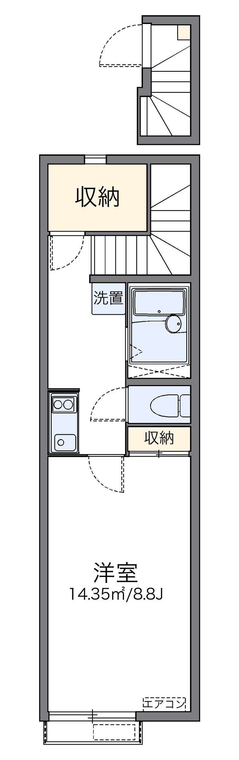 レオネクストオール 間取図