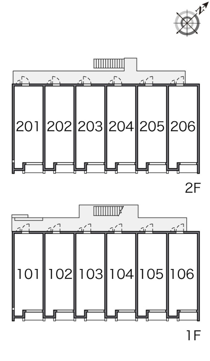 レオネクストさくらい 間取配置図