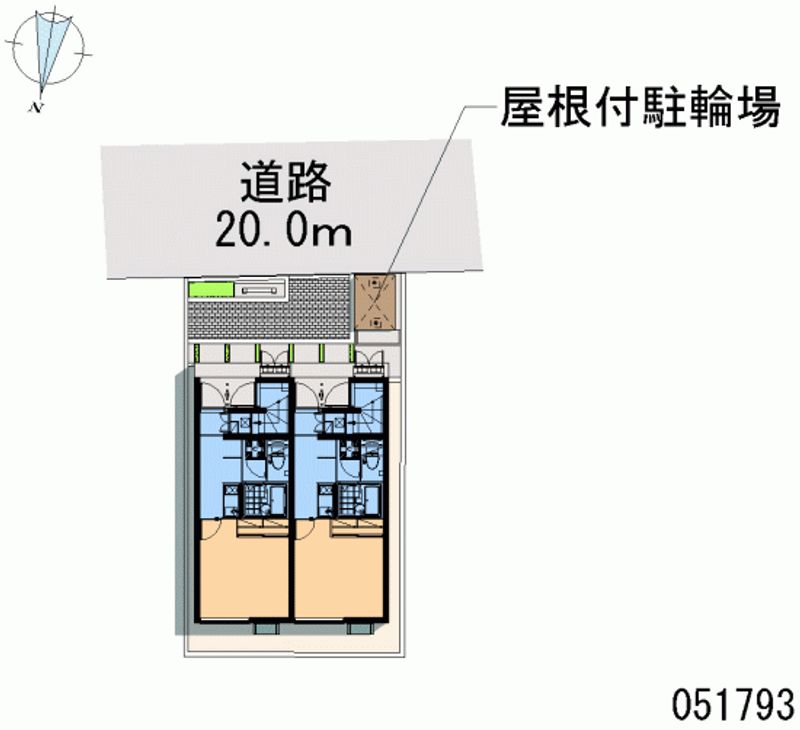 レオネクスト西蒲田 区画図