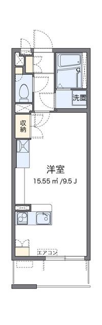 レオネクストひだまりⅡ 間取り図