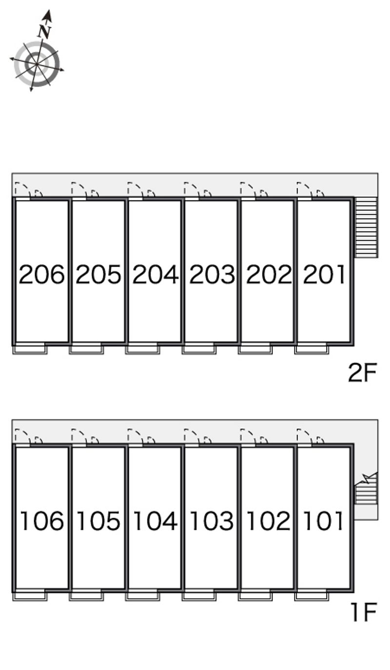 レオネクストイーストオーシャン 間取り配置図