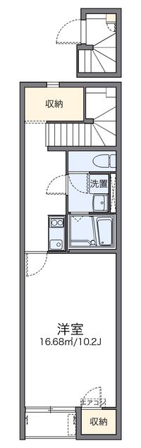 レオネクスト西宮北六番館 間取り図