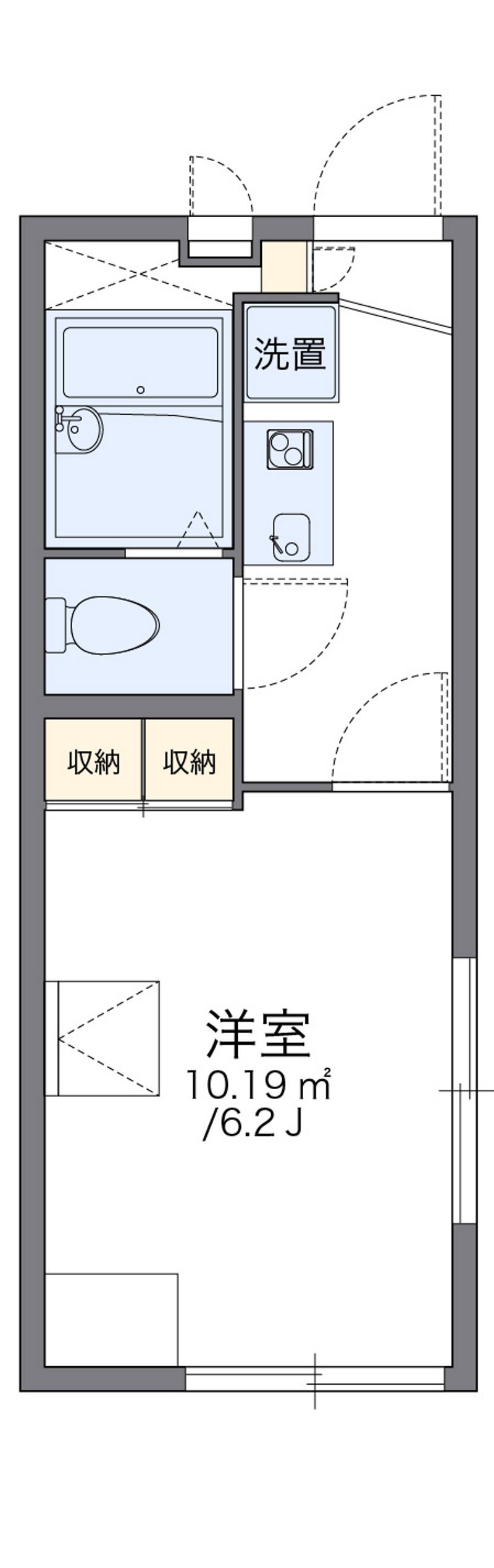leopalace Cartier Nishimachi Floor plan