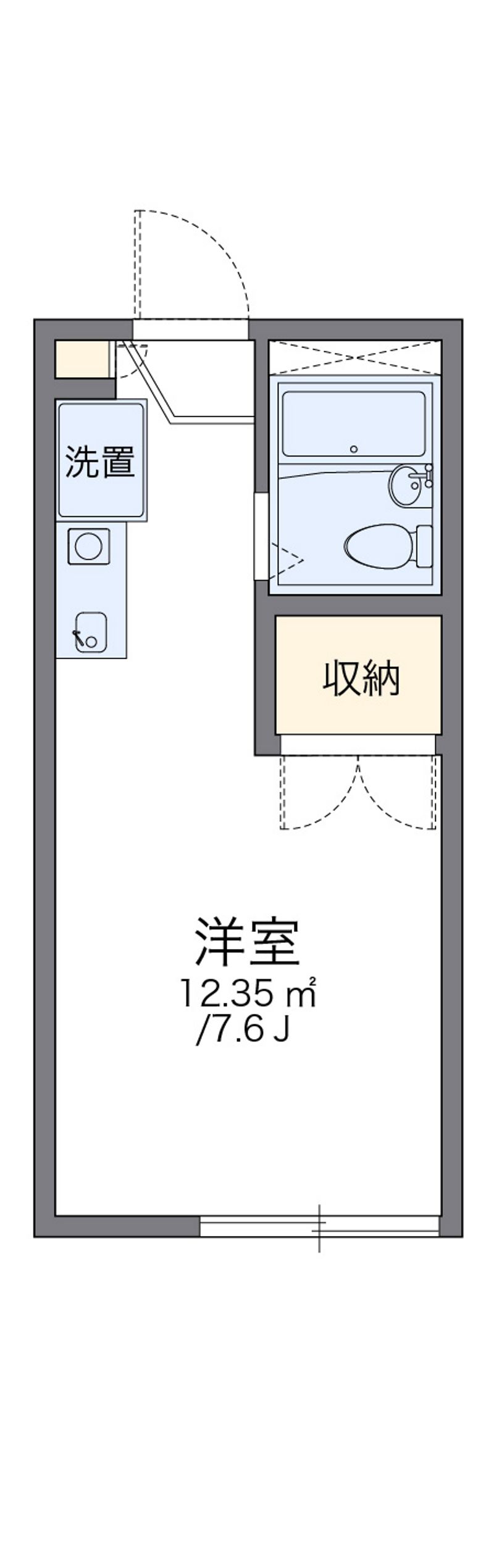 leopalace Kobe Yamate Floor plan