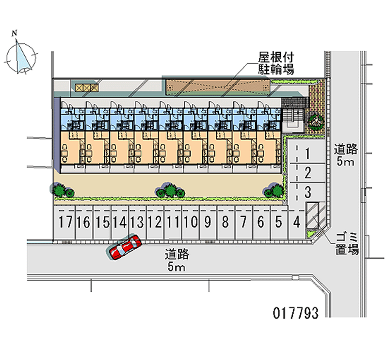 17793 Monthly parking lot