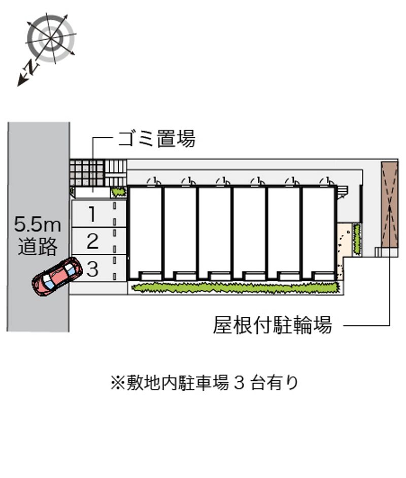 レオネクストＹＡＭＡＺＡＫＩⅡ 配置図