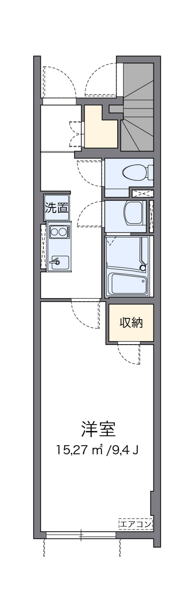 クレイノイーストベル 間取図