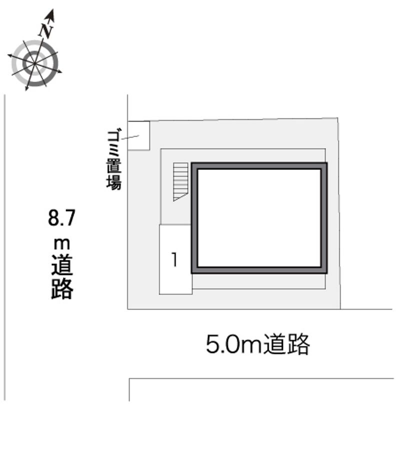 leopalace HAYAKAWA 배치도