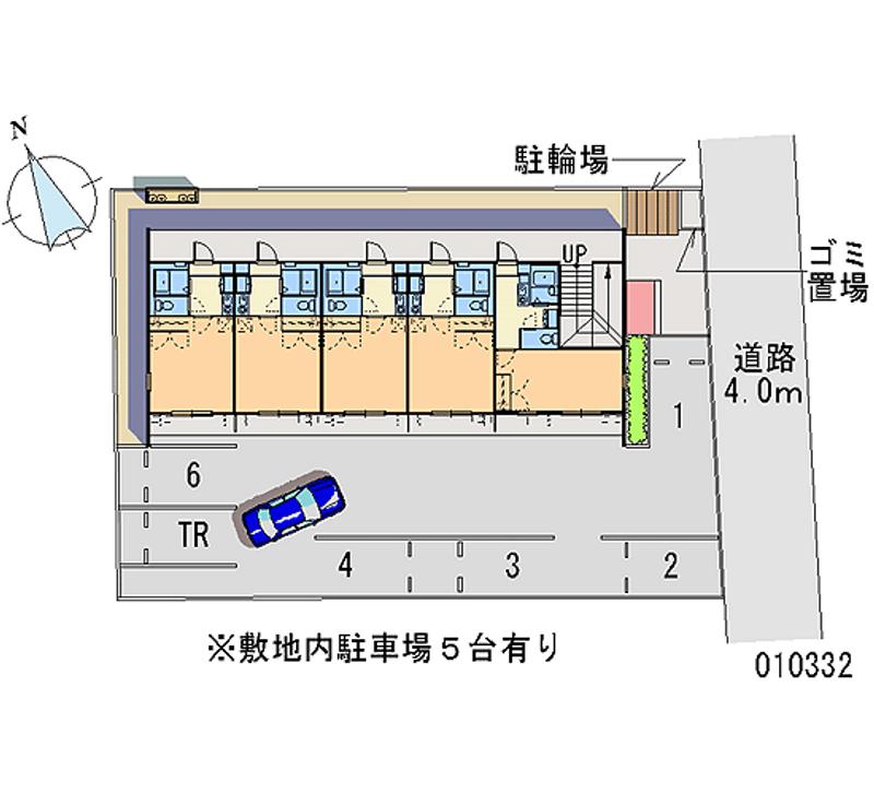 レオパレスベアーウッド 月極駐車場