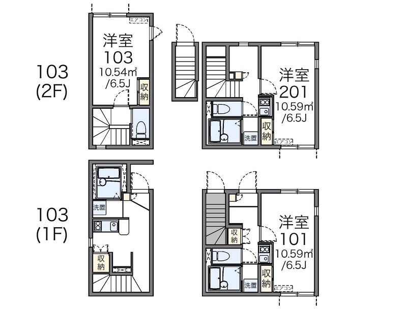 レオネクストさくら 間取図