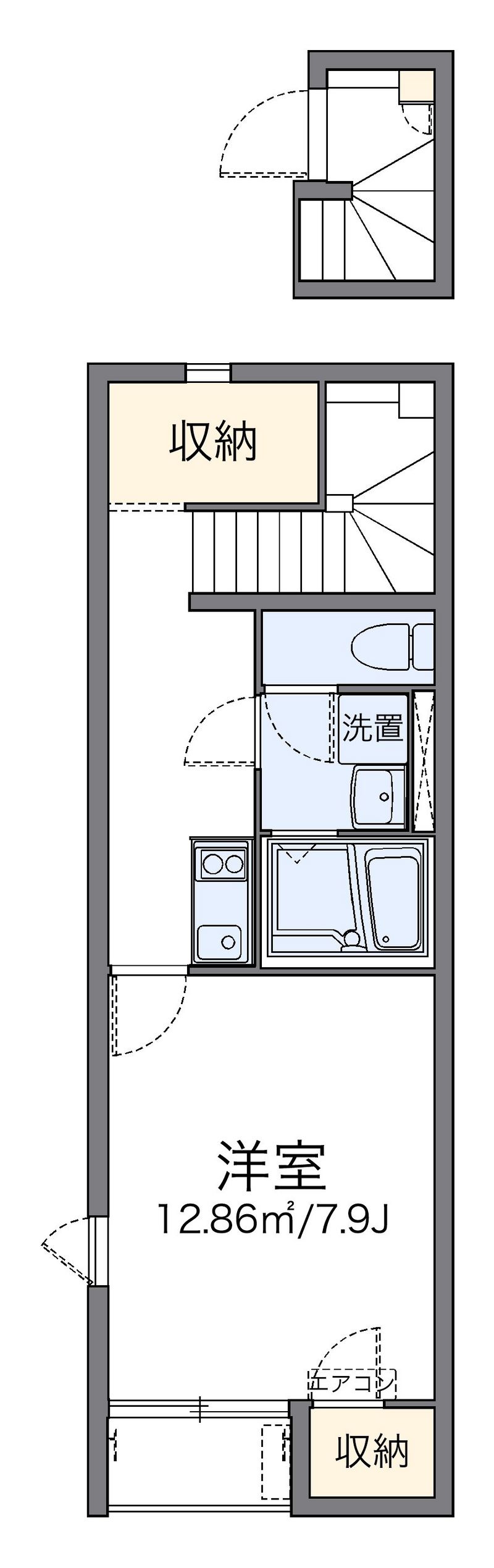 レオネクストＫＯＮＯ 間取図