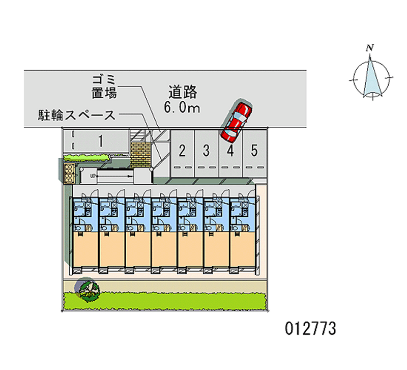 レオパレス鷹合 月極駐車場