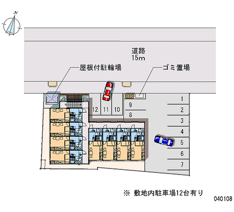 レオパレスバンフィー　Ⅲ 月極駐車場