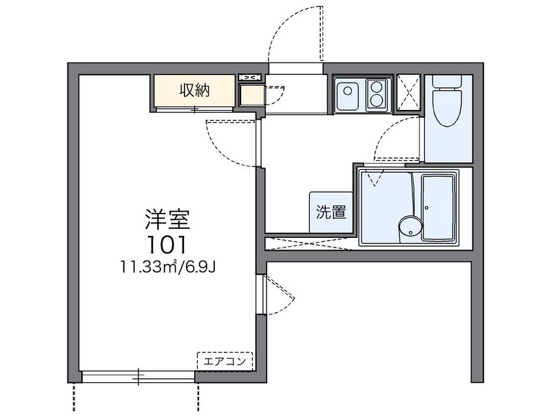 レオネクストＫＴ 間取図
