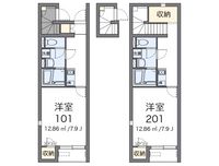 レオネクストカーネリアン 間取り図