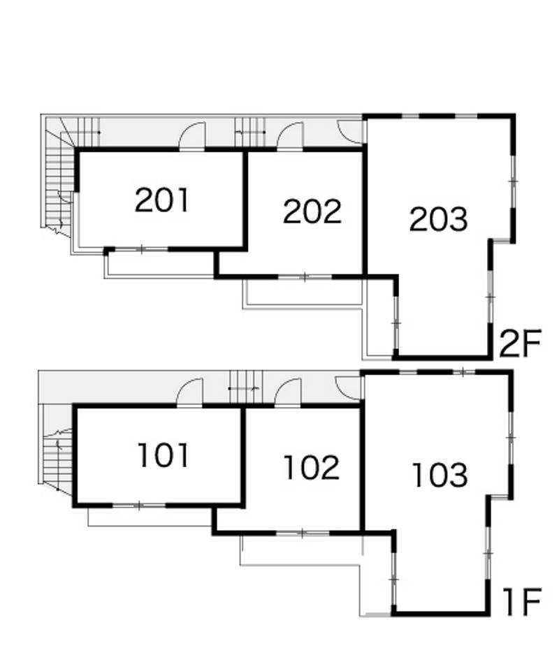レオパレス上大岡第１２ 間取り配置図