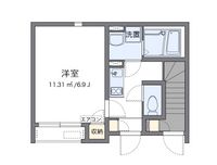 クレイノエルムポッケ 間取り図