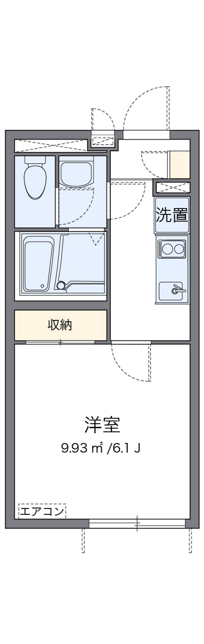 クレイノフレンズライト 間取図