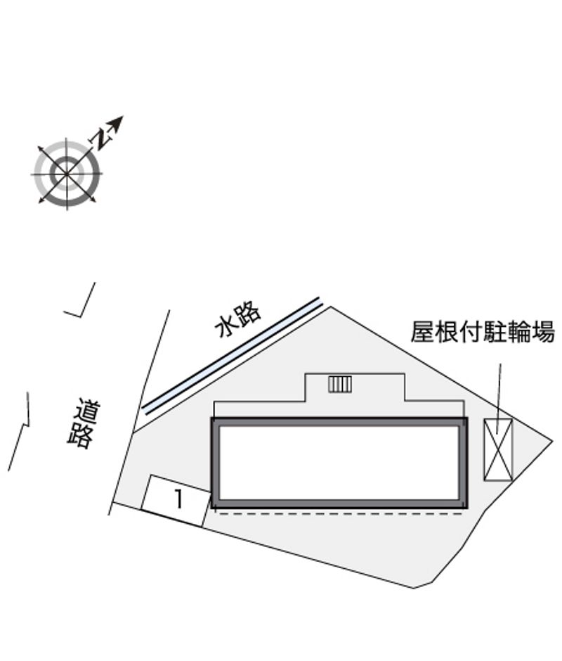 レオパレスデイジー上並榎 配置図