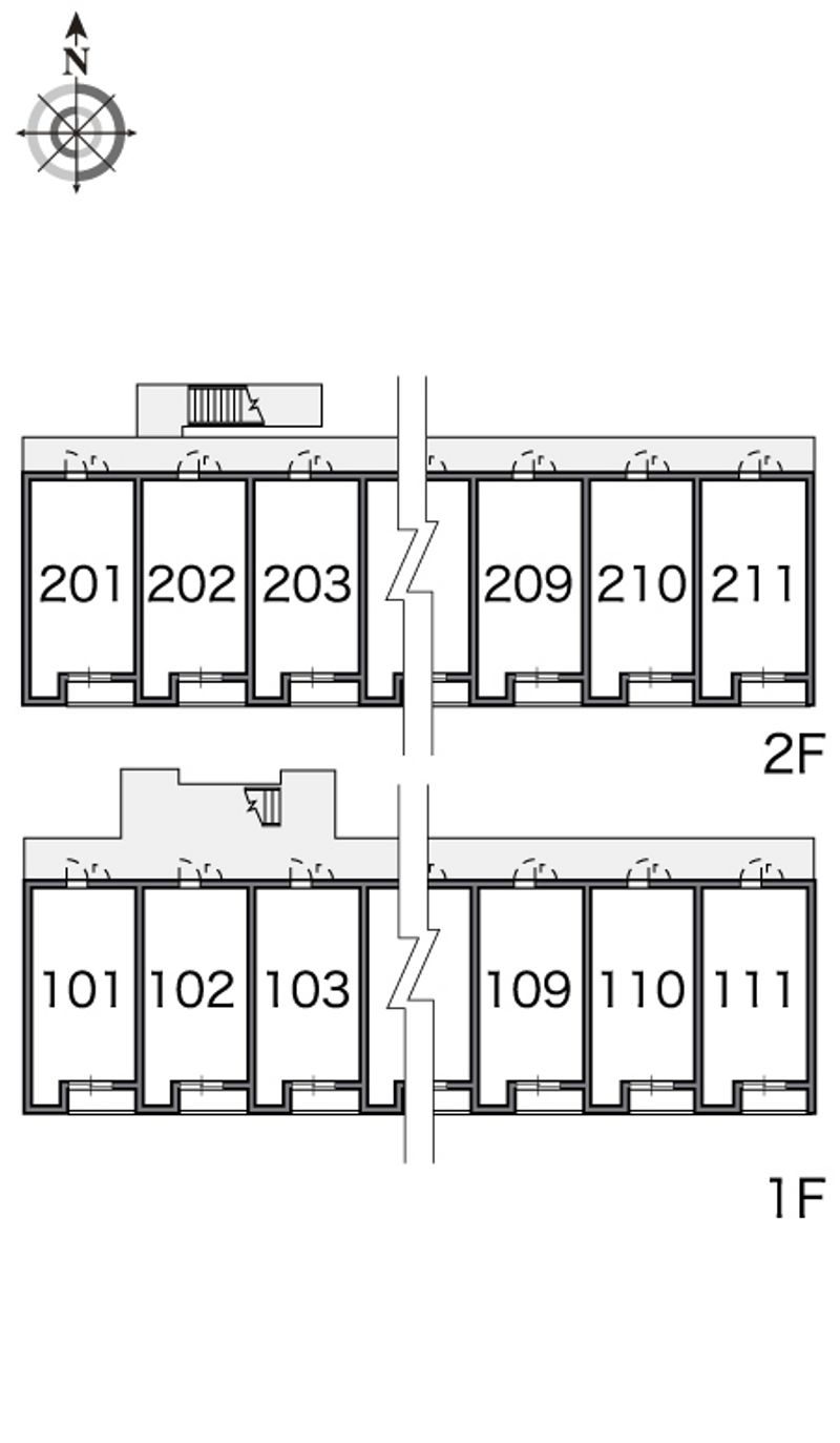 レオネクストエル 間取り配置図