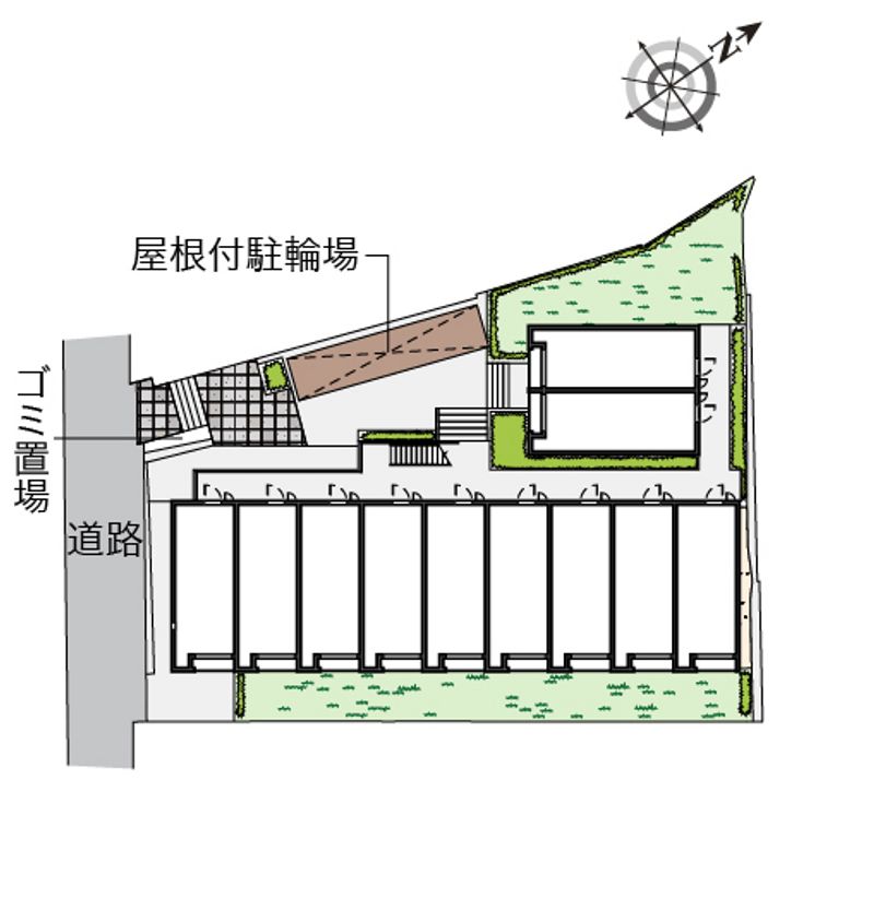 レオネクストエマーレ横浜壱番館 配置図