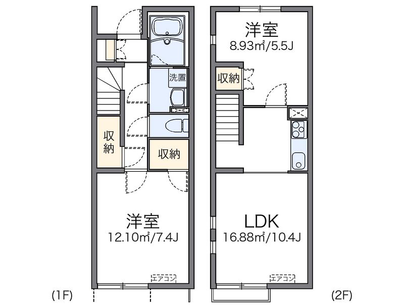 レオネクスト住吉Ｂ 間取り